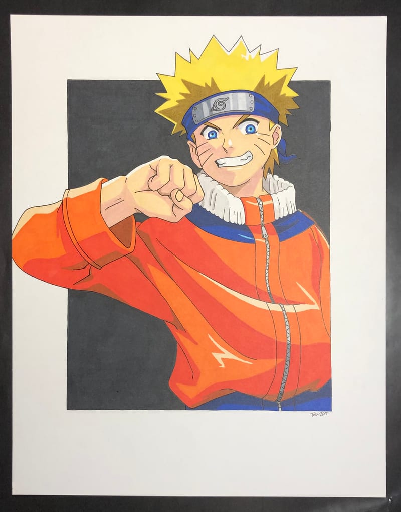 Mixed Media (Colored pencil/Graphite pencil/Marker etc)