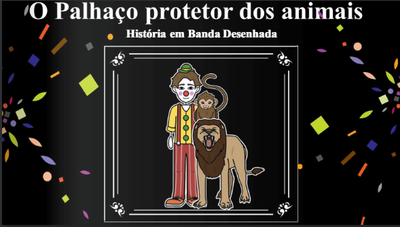 O palhaço protetor dos animais