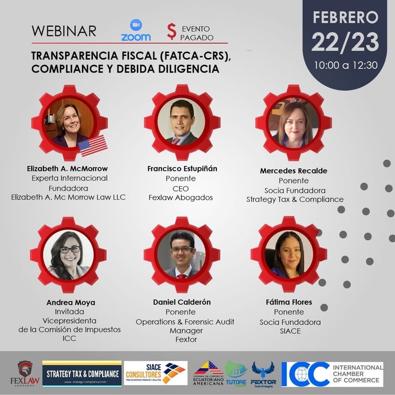 TRANSPARENCIA FISCAL (FATCA-CRS), COMPLIANCE Y DEBIDA DILIGENCIA.