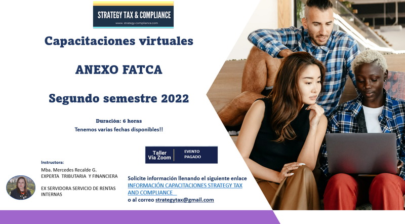 CURSO VIRTUAL CUMPLIMIENTO NORMATIVO FATCA