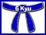 Information for Blue Belt - 6th Kyu: