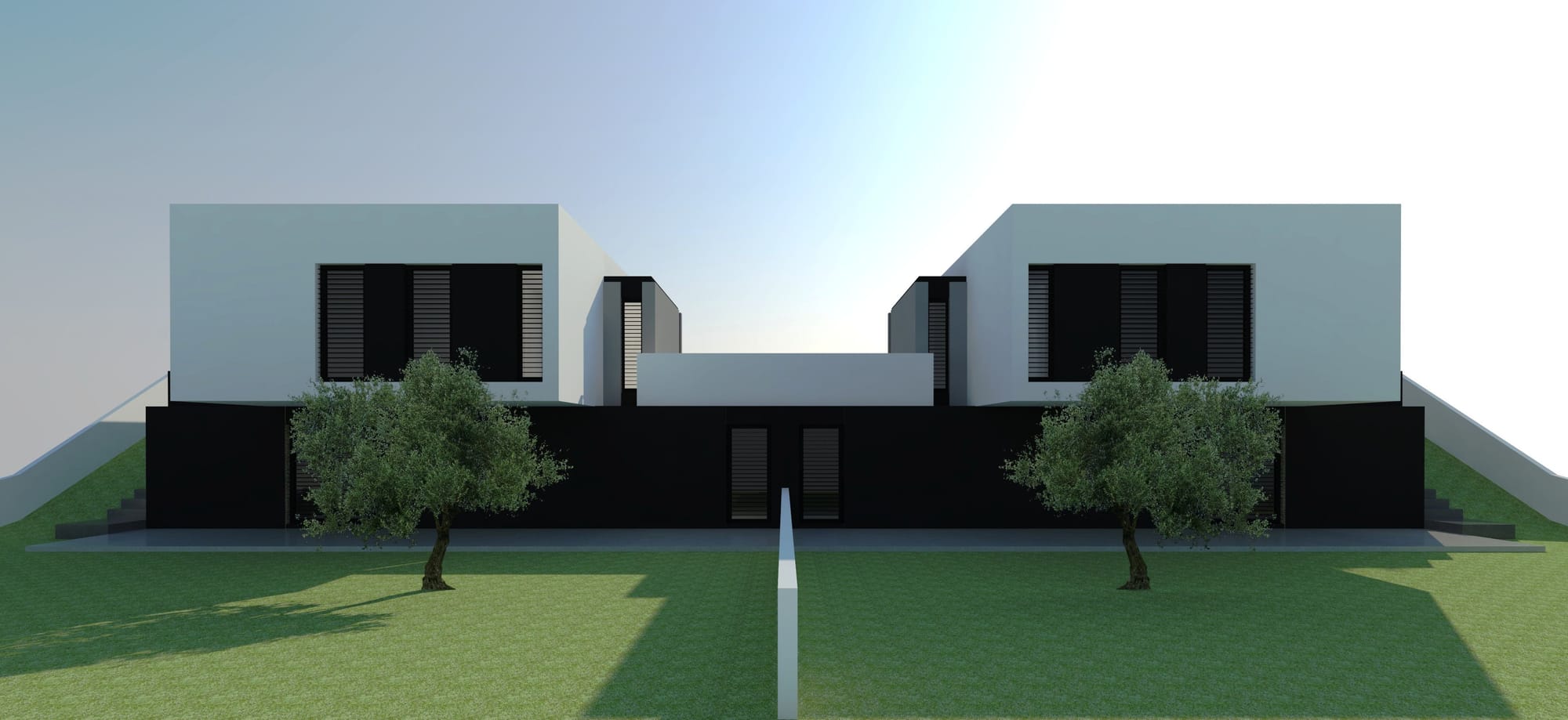 Moradia Bifamiliar do Zé Pita - terreno vendido com projeto aprovado