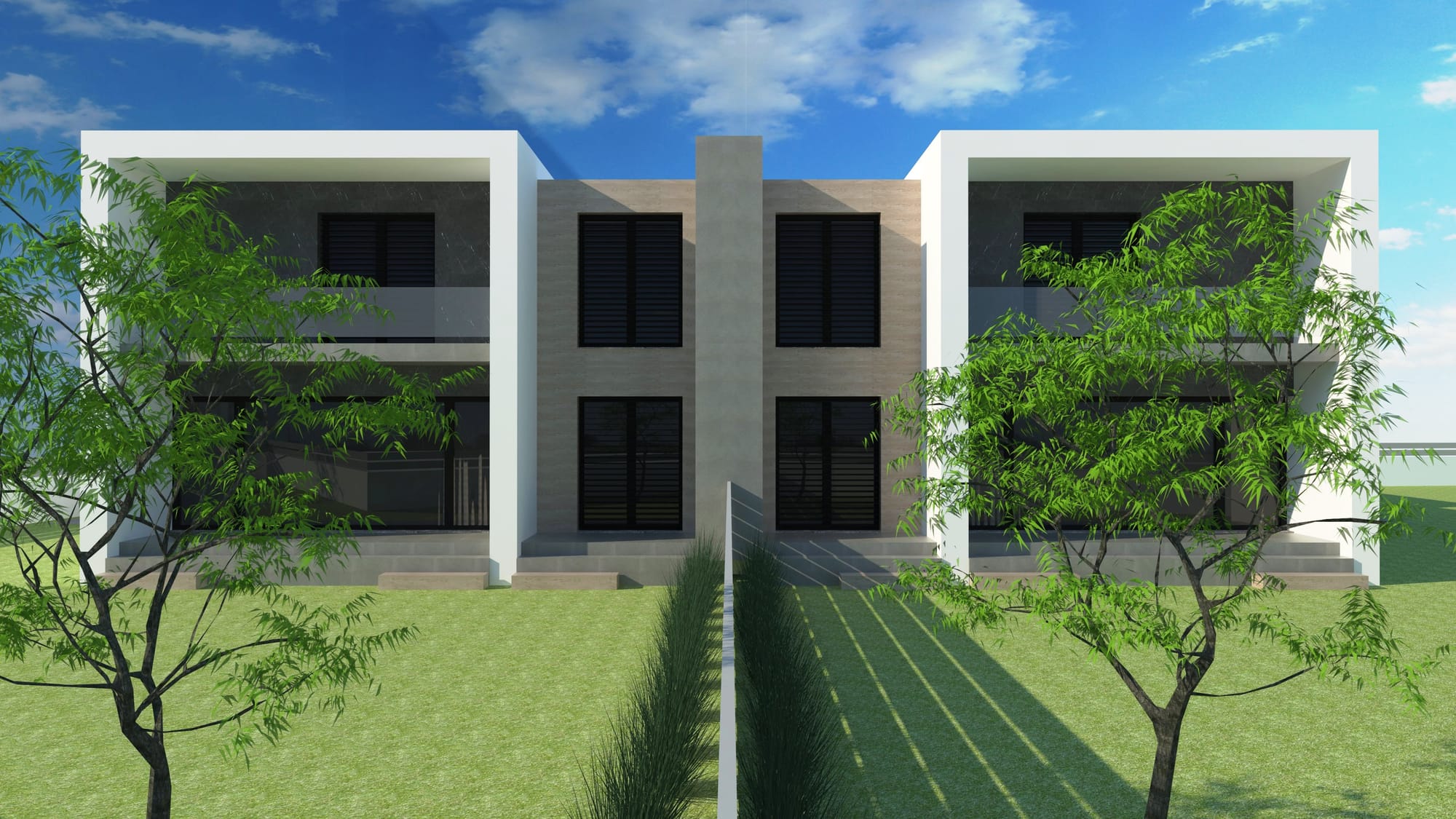 Moradia geminada do Eng Gomes