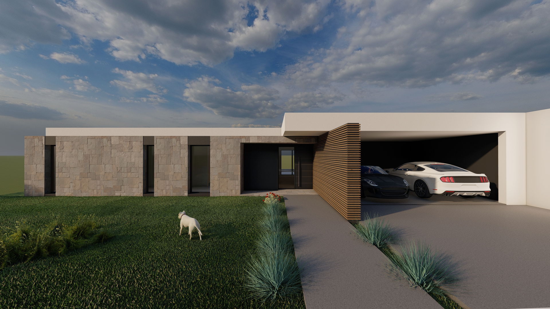 Moradia do meu primo Bruno e da Patrizia