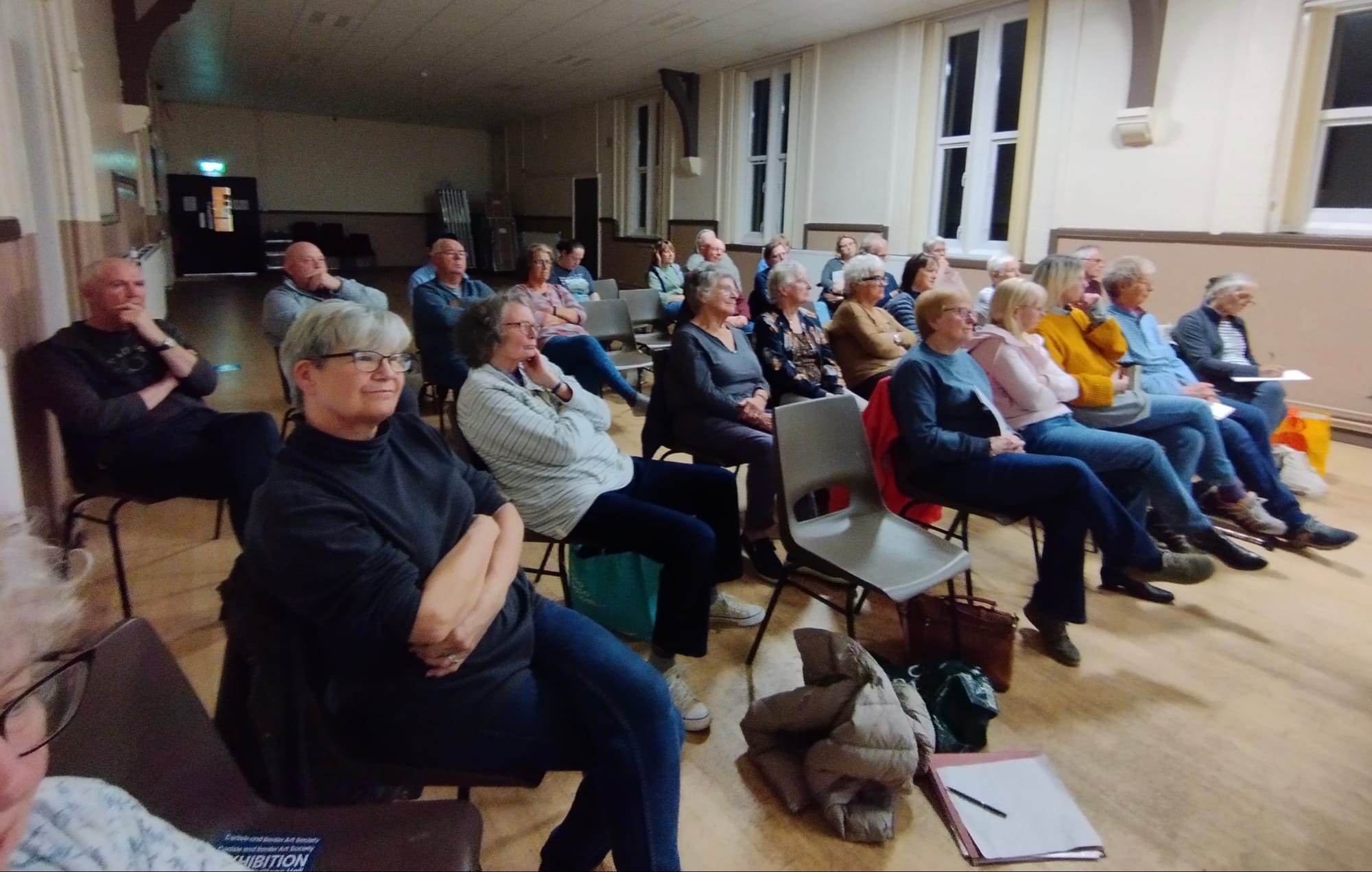 The audience
