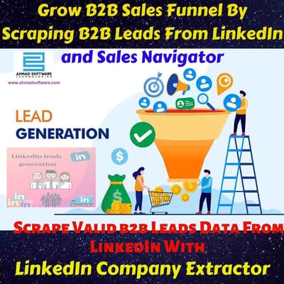 LinkedIn is the best B2B lead generation Source - LinkedIn Scraper