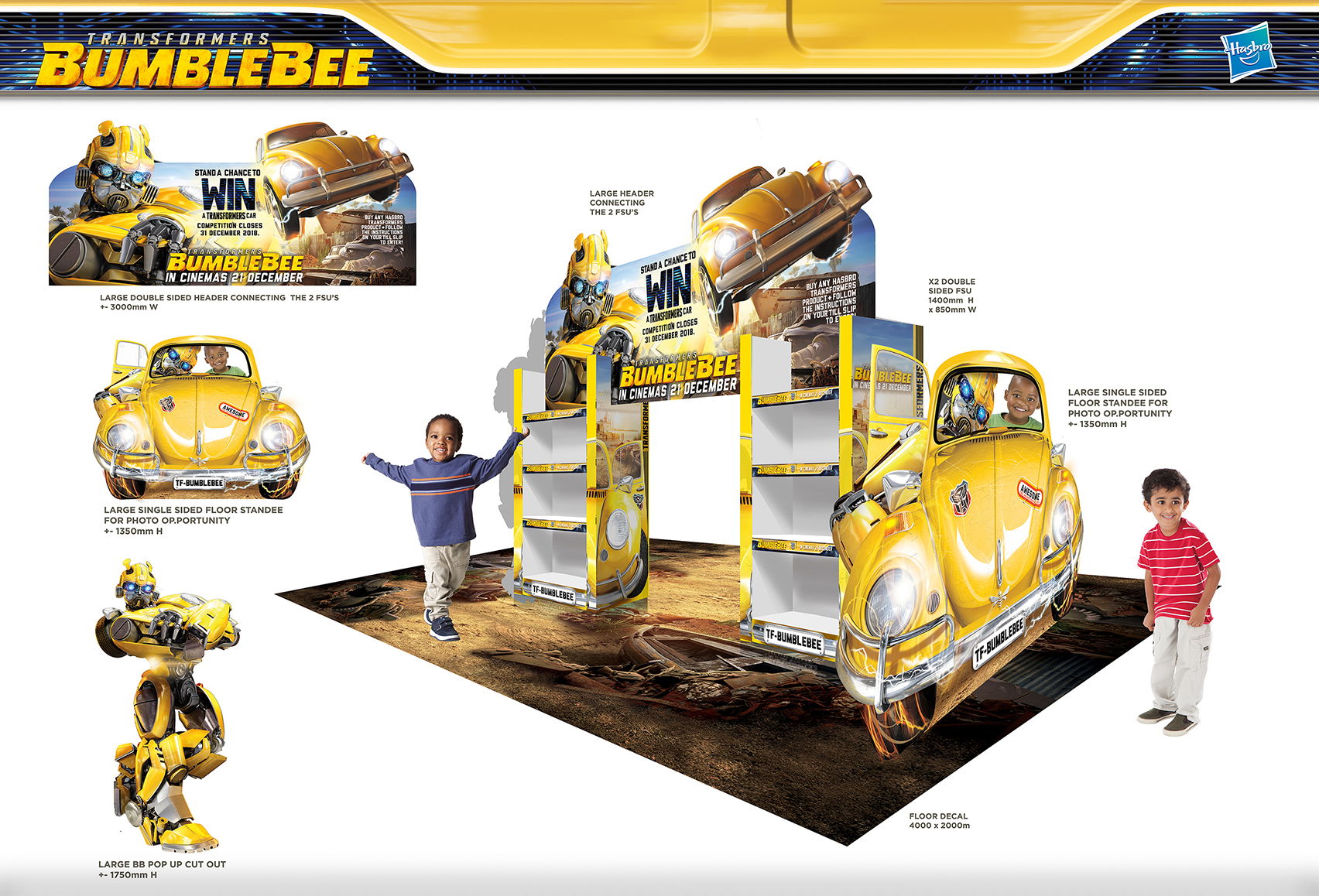 HASBRO BUMBLEBEE MOVIE LAUNCH PROMO