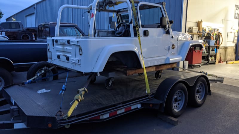 1997 Jeep Wrangler Tj Sahara