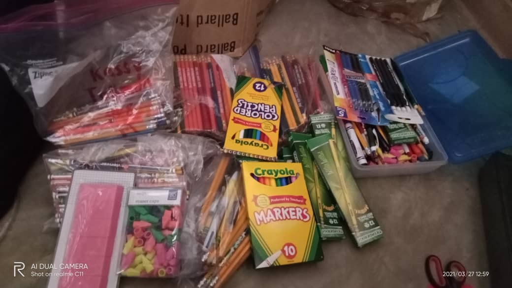 2020 School Supplies Donation