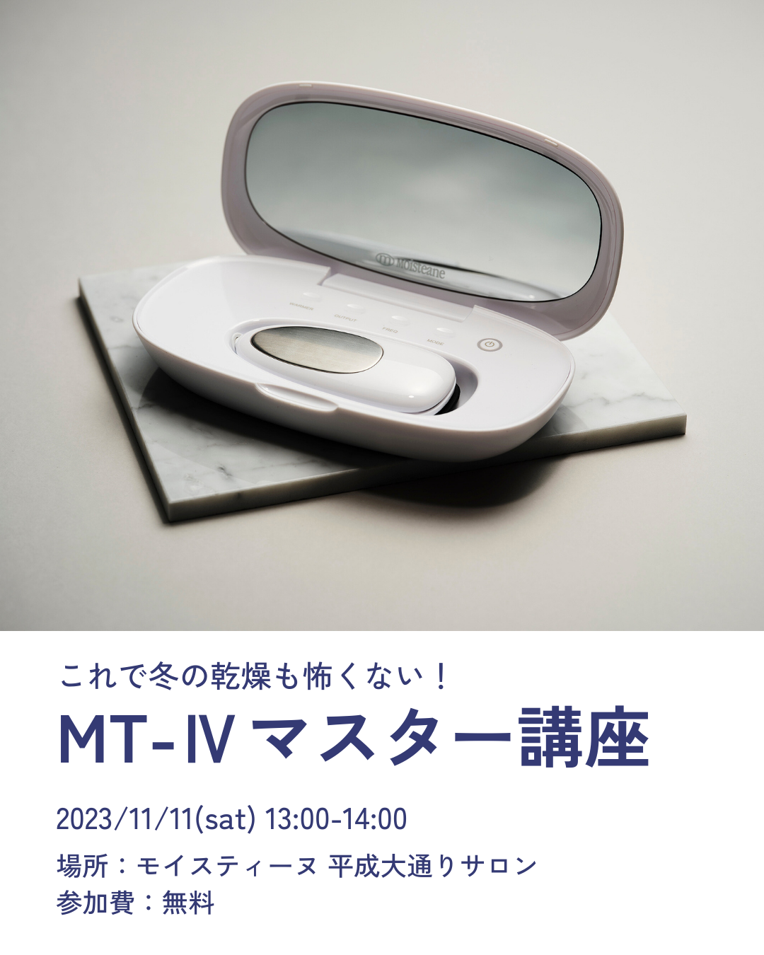 【11/11】MT-Ⅳマスター講座