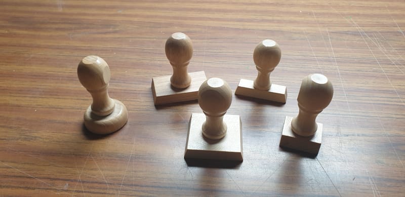 Sellos de madera