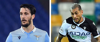 Formazioni ufficiali Lazio-Udinese.