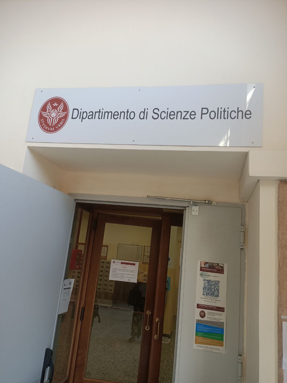 Estancia Universidad La Sapienza, de Roma. Julio 2023.