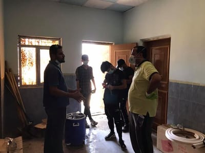العمل مستمر لتهئية وحدة العزل