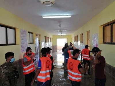 متابعة المراكز الامتحانية بعد ورود مناشدات من طلبتنا وأولياء امورهم حول عدم صلاحية بعض السبالت والمراوح والاضاءة لبعض المدارس