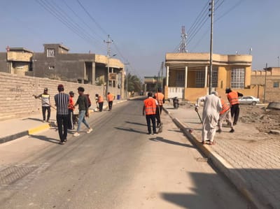 حملة  " نظف باب بيتك"