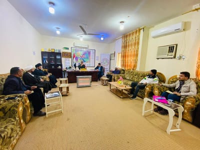 الاشتراك في اللجنة التنسيقية لمهرجان الذكرى السنوية الاولى لاستشهاد قادة النصر ورفاقهما