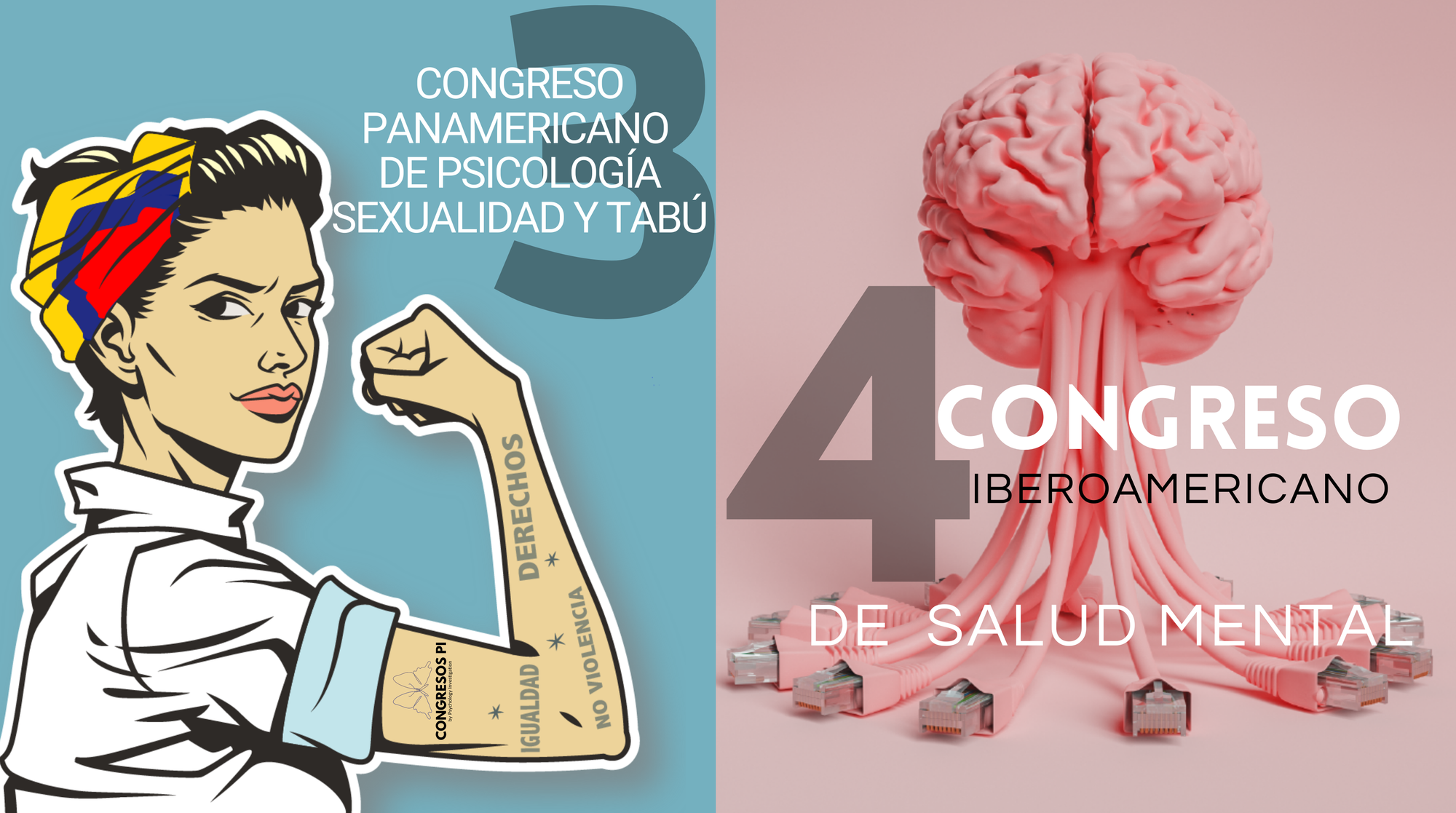 3 CONGRESO PANAMERICANO DE PSICOLOGIA, SEXUALIDAD Y TABÚ Y 4 CONGRESO IBEROAMERICANO DE SALUD MENTAL  NOVIEMBRE 2024 (COLOMBIA) EVENTO PRESENCIAL