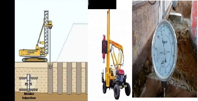 أبحاث التربة والأساسات والاختبارات الهندسية