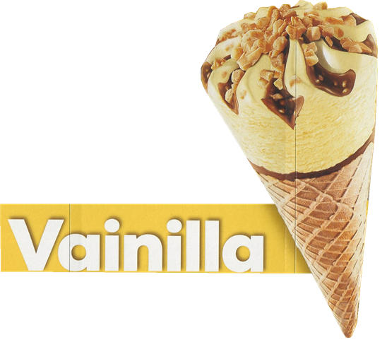 HELADO CUCURUCHO VAINILLA