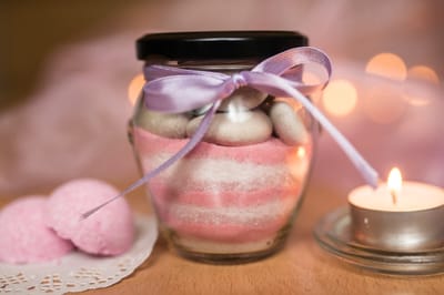 Kézzel készített fürdőkellékek karácsonyra