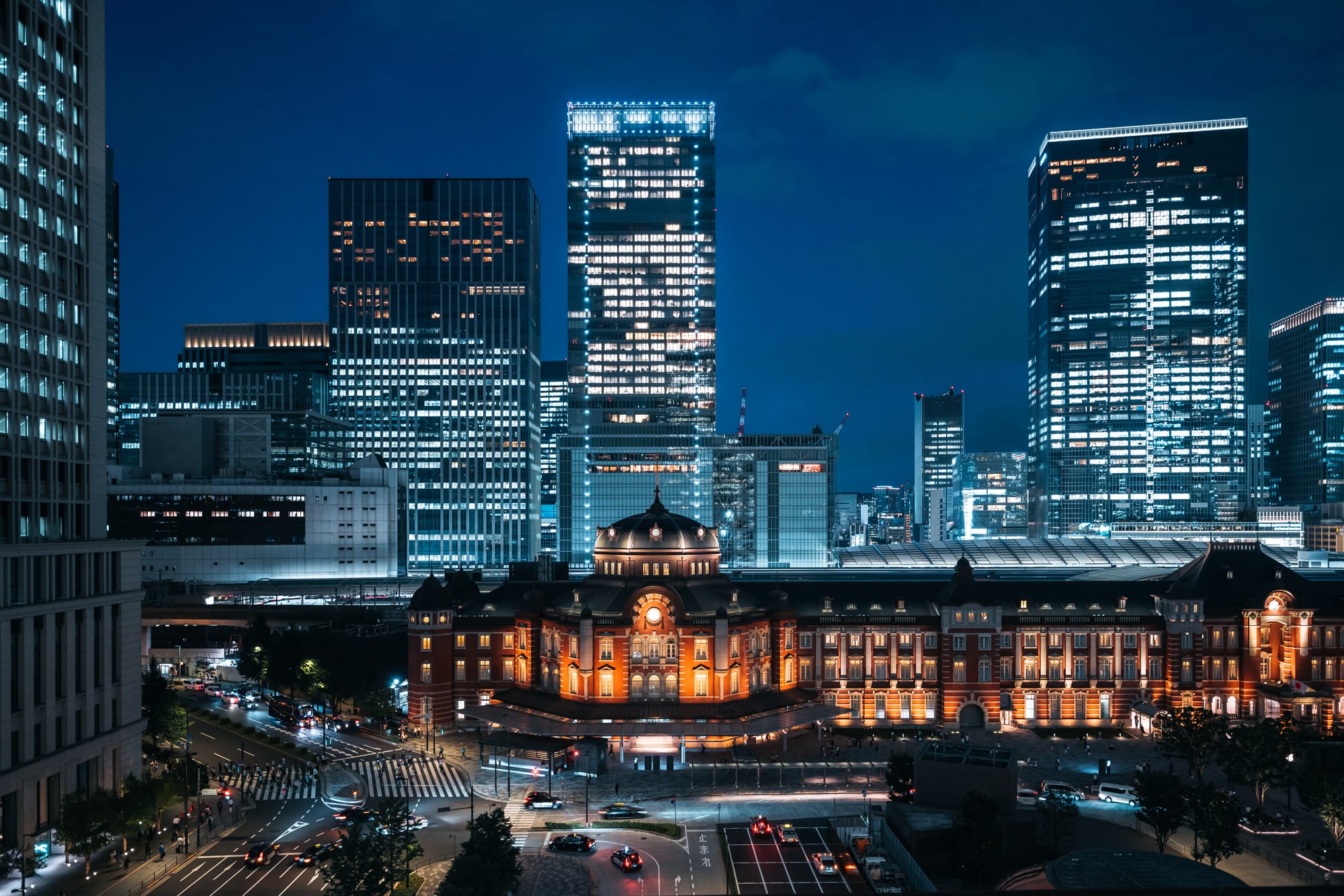 【東京景點】東京車站夜景攝影-KITTE丸之內免費展望台