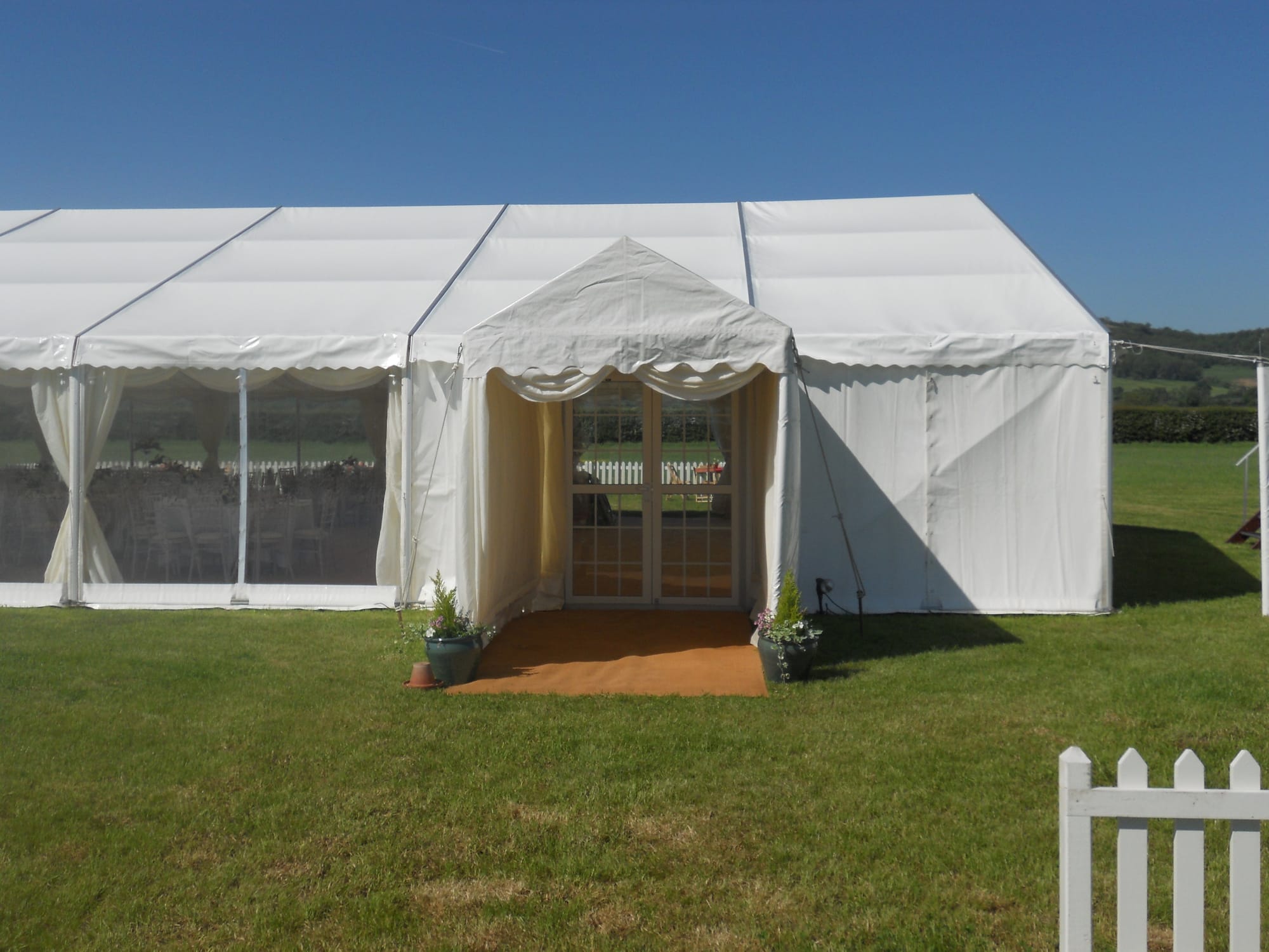 Covered walkway