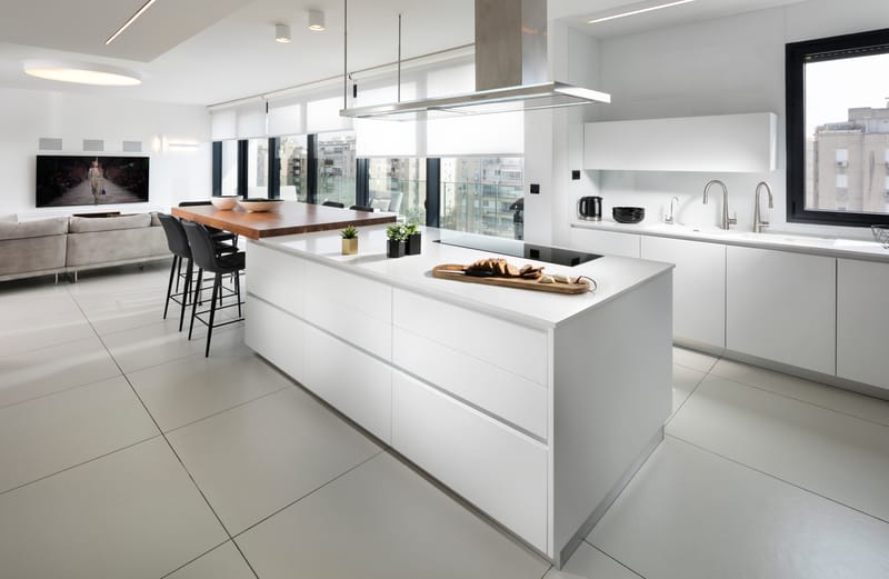 מטבחים לבנים