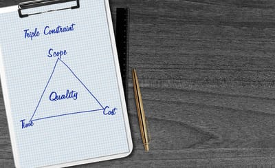 Managing a project with the Iron Triangle