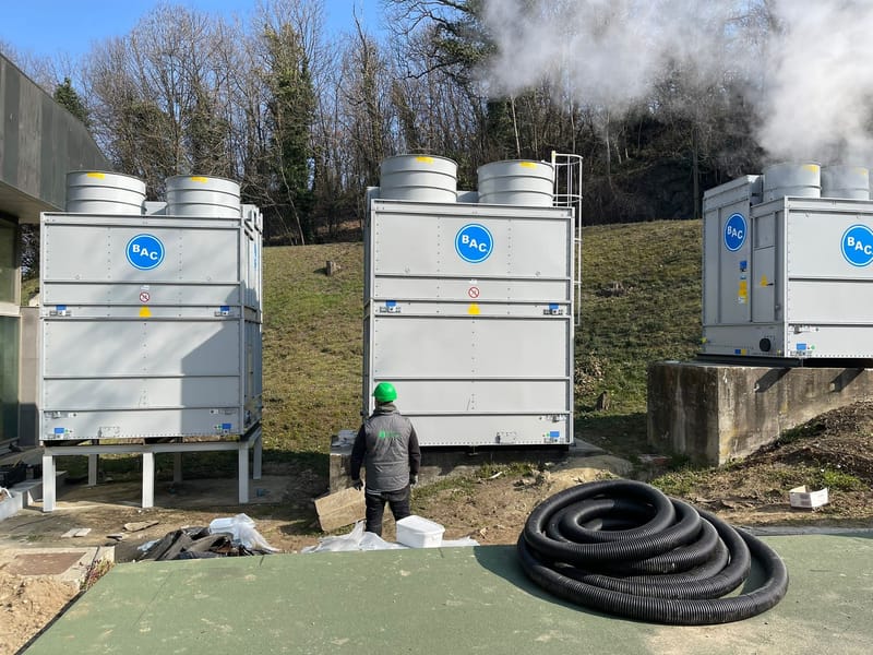 INSTALLAZIONE NUOVE TORRI EVAPORATIVE C/O IMMOBILE SITO A TORINO (TO) 