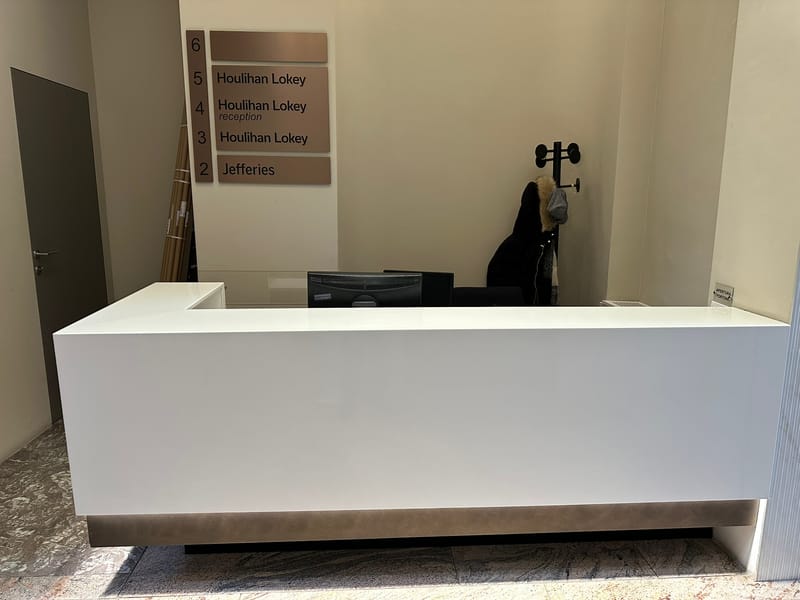 SERVIZIO DI RECEPTION 