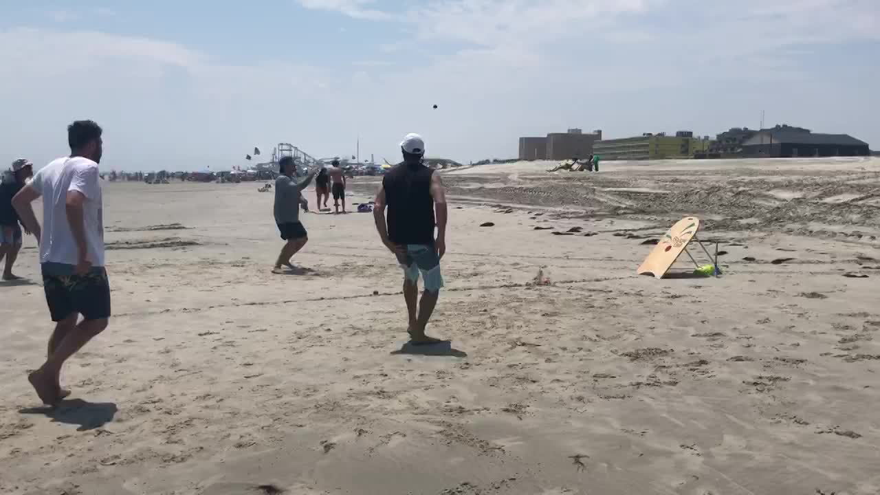 2vs2 Player Rotate - Beach