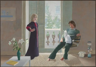David Hockney,  Mr and Mrs Clark and Percy 1970–1