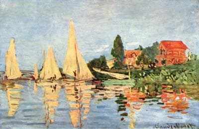 Monet - Régates à Argenteuil