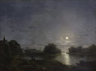 Henry Pether 1828 – 1865, The Thames by Moonlight