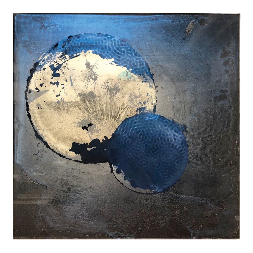 Silver Cyma moons. - Rachael Linton