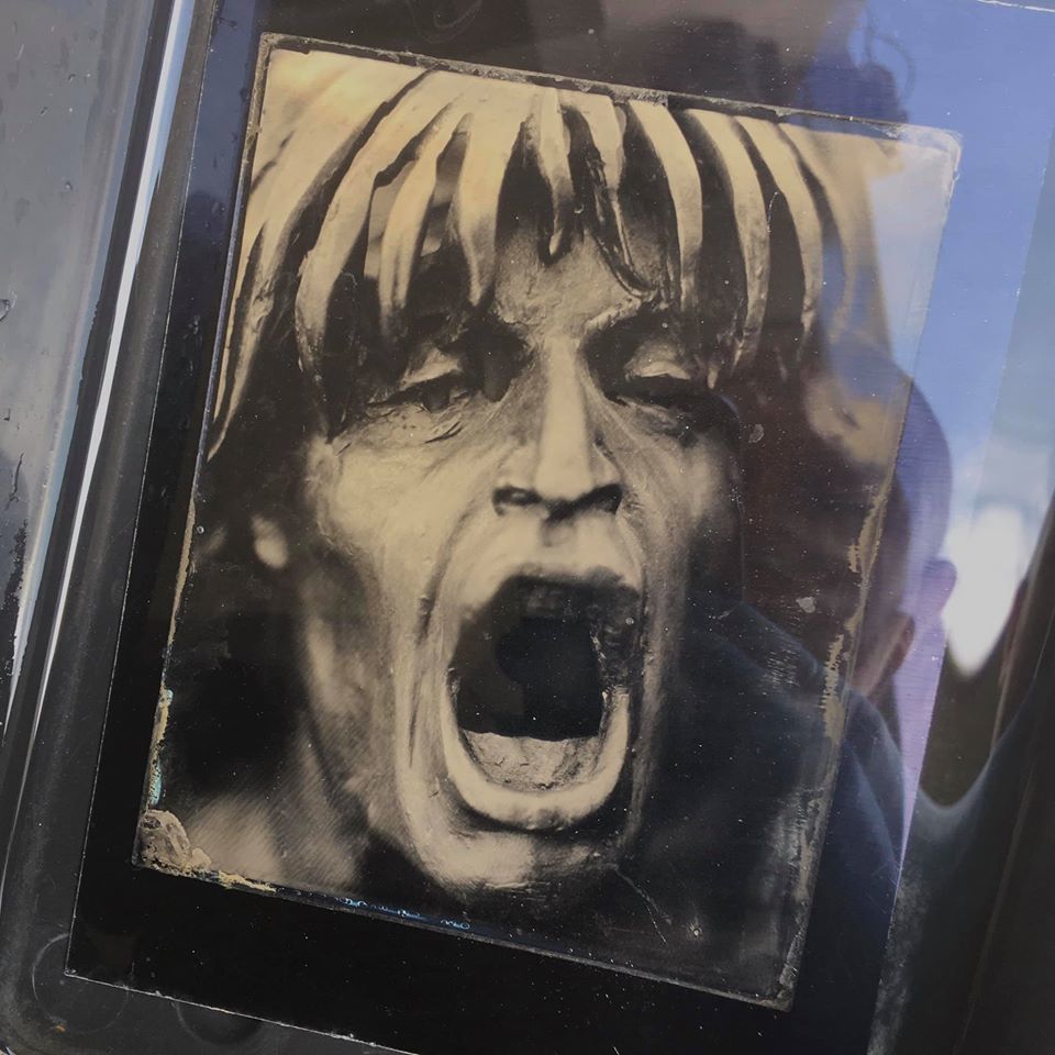 Mick Jagger meets wet plate collodion. - Stephen Raff