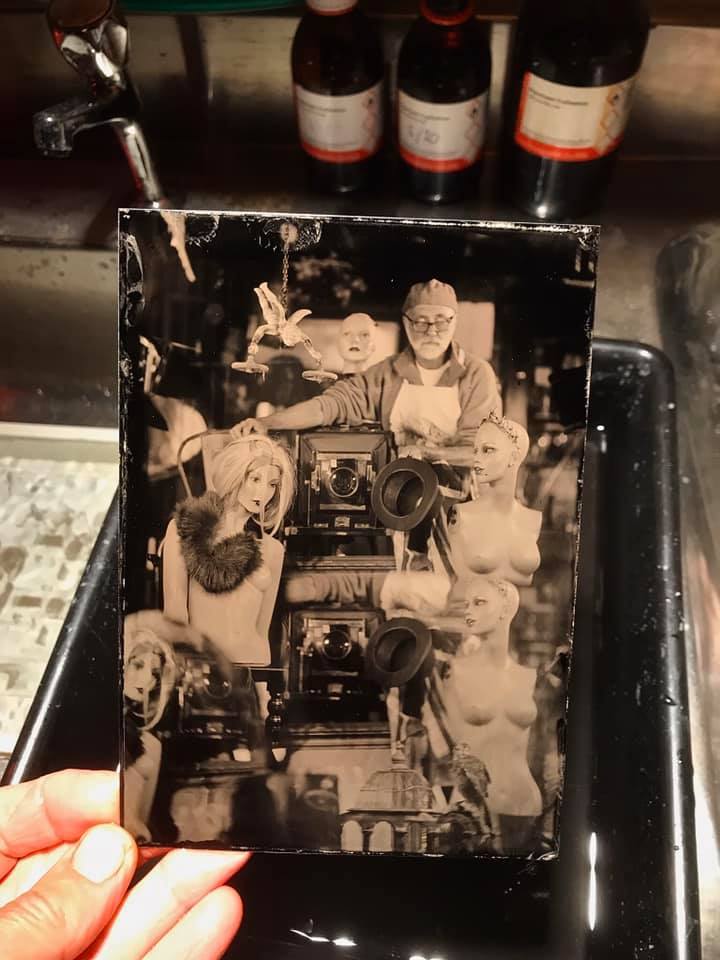 Wet plate collodion Portrait from the “Studio of Strange” ..., - Dave Shrimpton