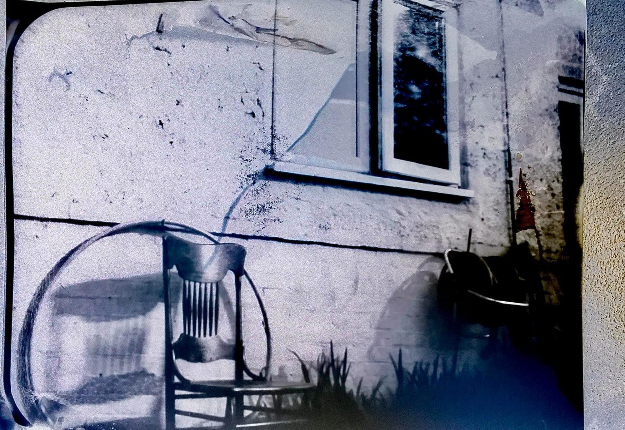 I took this with my homemade bread bin pinhole camera . - Carl Wilson