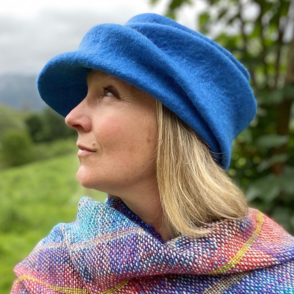A more sculptural ‘free style’ hat this week! - Deborah Irvine