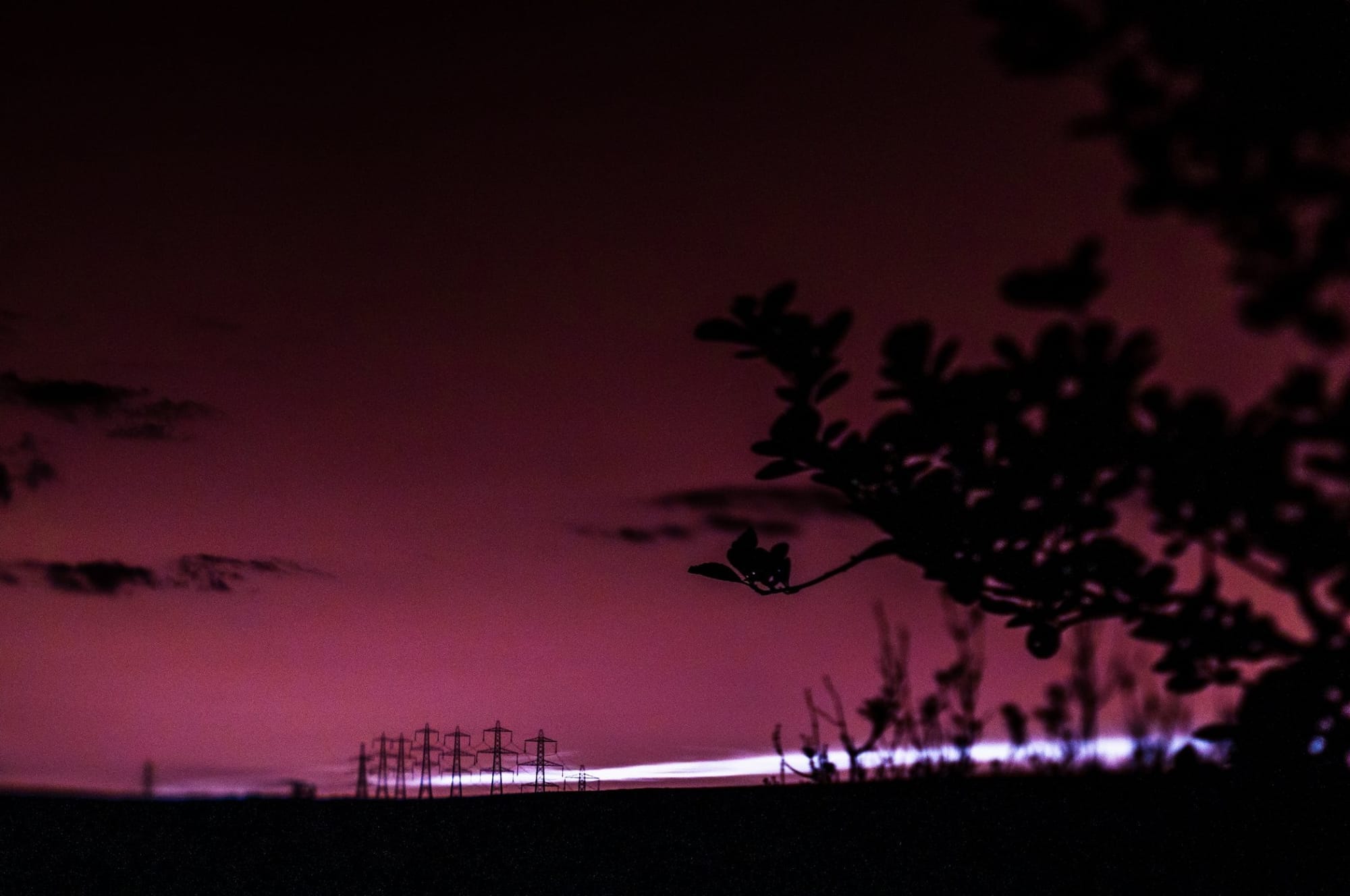 Last night's sunset. IR - Edge80. - Toby Vandevelde