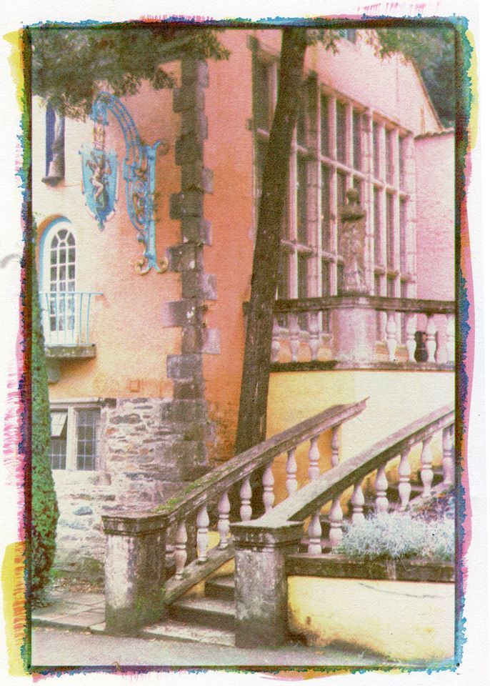 Portmeirion, gum print. - John Brewer