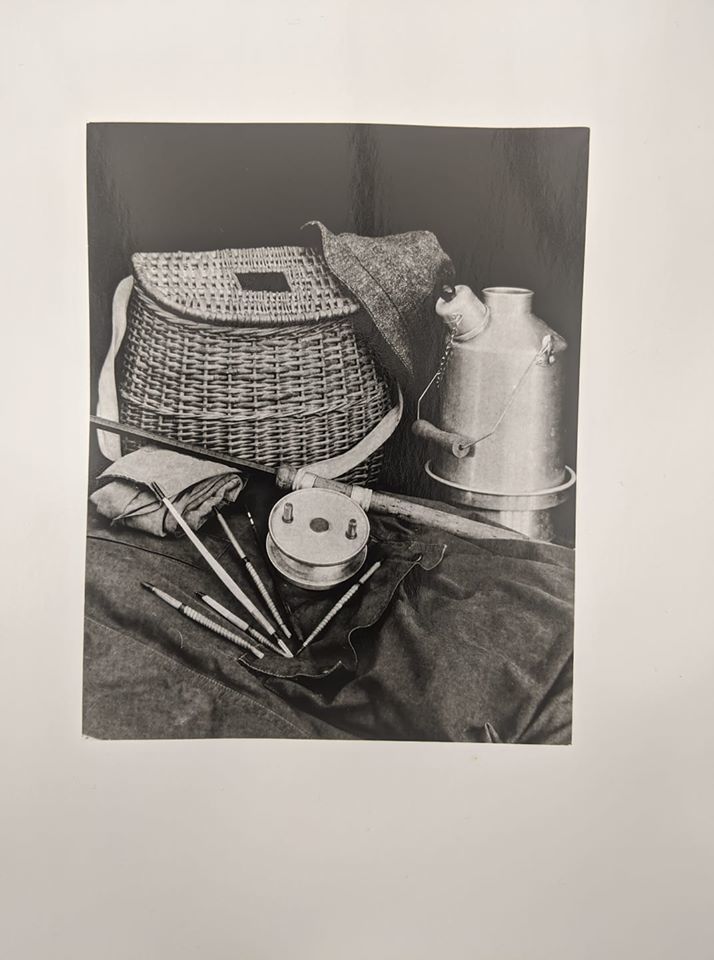 An analogue print made in the Darkroom from a paper negative. - Robin Jones