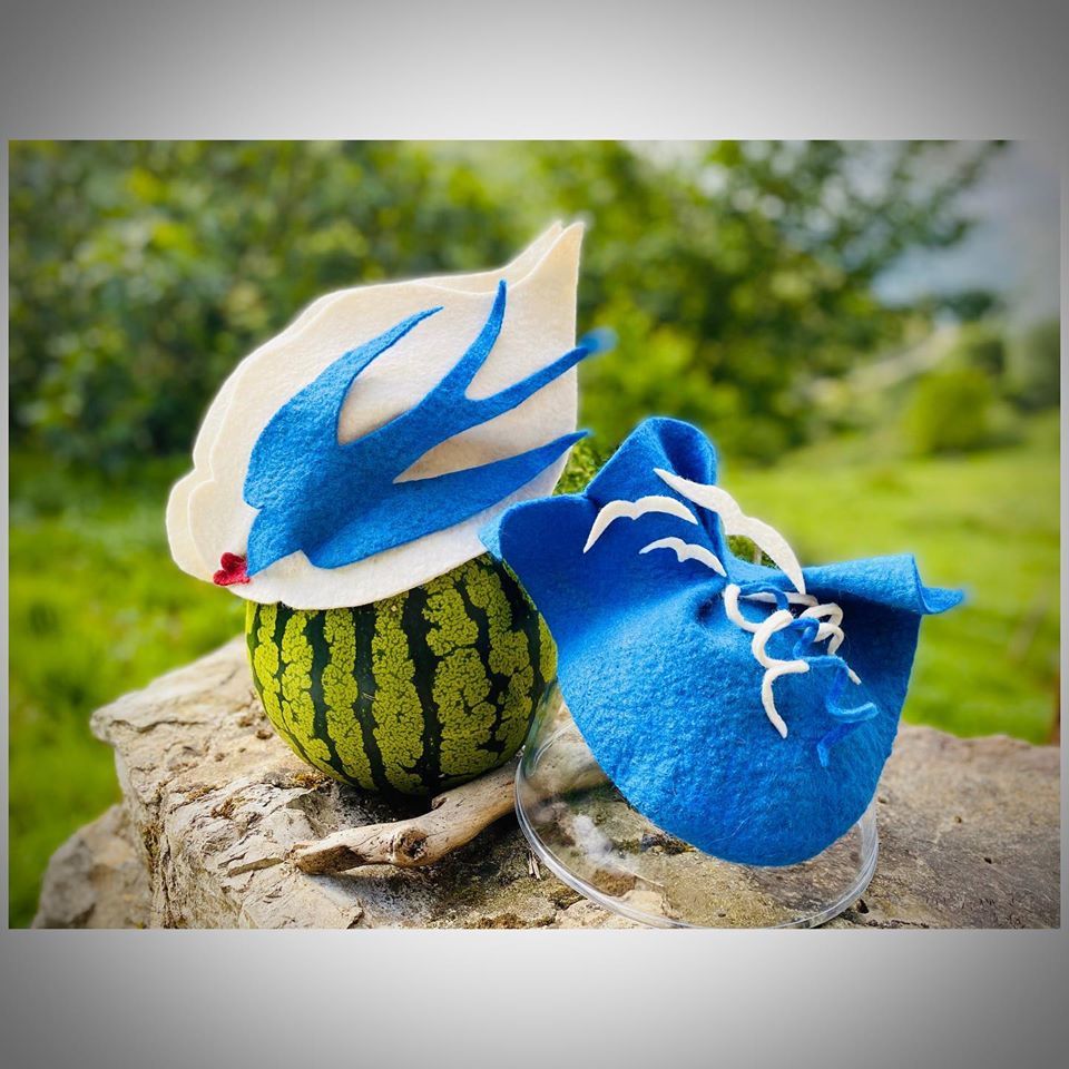 A couple of cheeky fascinator hats this week. - Deborah Irvine