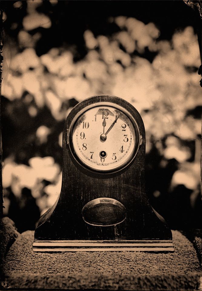 Ten minutes later...  (ambrotype 4x5 inch) - Hank Peters