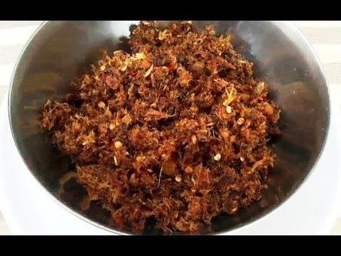 CRUSHED SPICY DRIED FISH