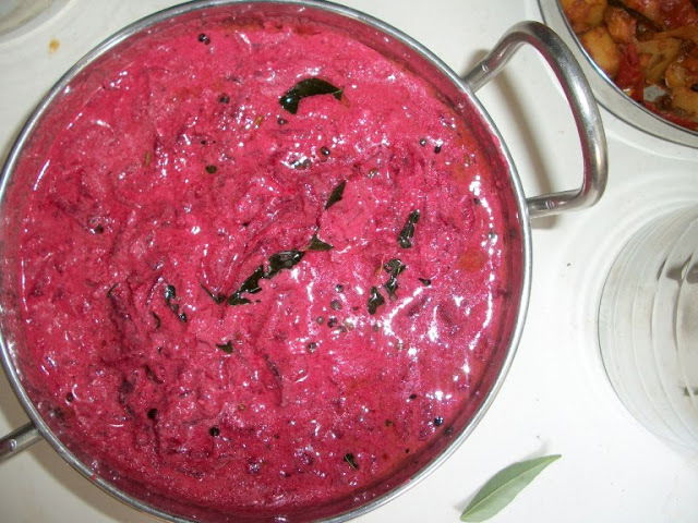 BEETROOT PACHADI SADHYA SPECIAL