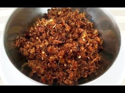 CRUSHED SPICY DRIED FISH