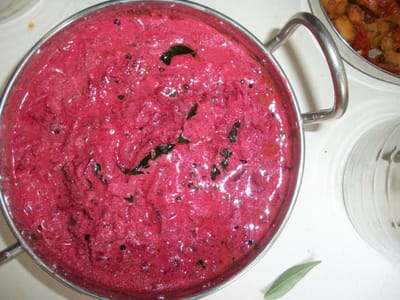 BEETROOT PACHADI SADHYA SPECIAL