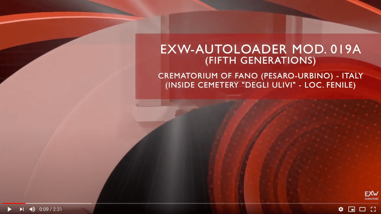 EXW AUTOLOADER 019A - Fano Crematorium (Italy): cremation of the human body.